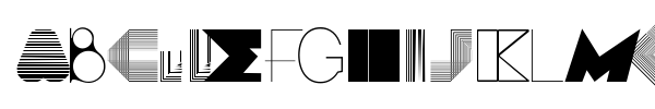 Boss M font preview